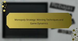 Monopoly Strategy: Winning Techniques and Game Dynamics